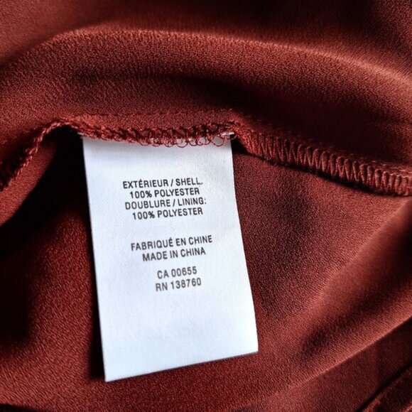 Reitmans Wine Red Dress NWT - Picture 8 of 9